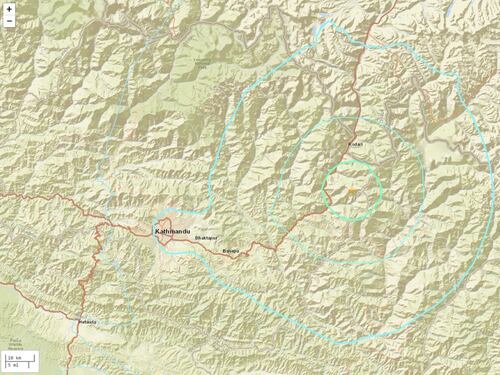 བོད་ཀོང་པོ་ཉིང་ཁྲི་ས་ཁུལ་དང་བལ་ཡུལ་གྱི་ཀོ་ཌ་རི་གྲོང་གསེབ་ཀྱི་ཉེ་འཁྲིས་ས་ཁུལ་དུ་ས་ཡོམ་བརྒྱབ་འདུག